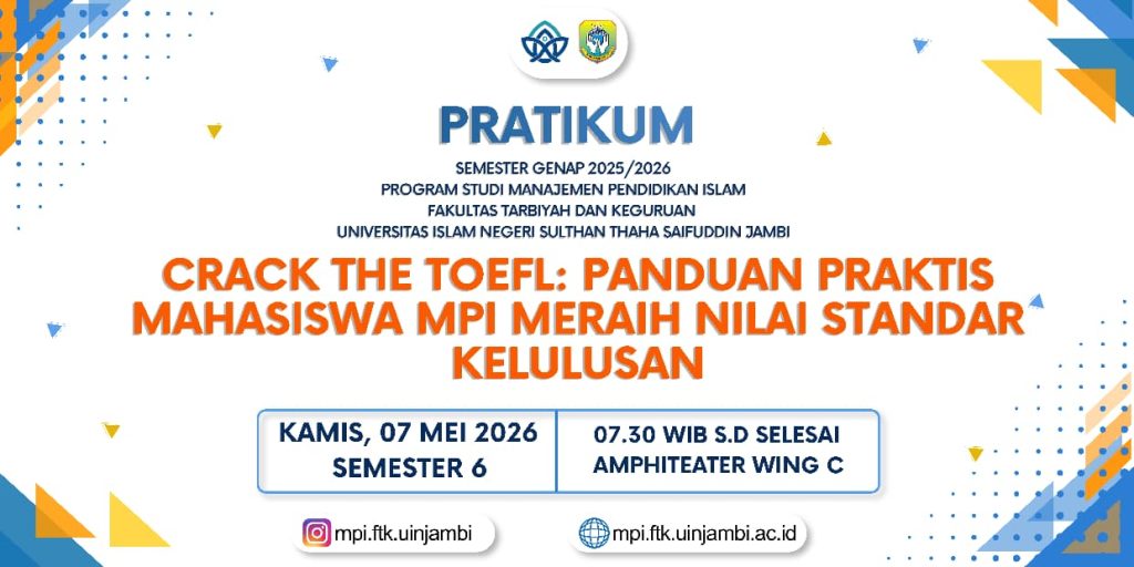 Praktikum Crack The TOEFL: Upaya Mahasiswa MPI Persiapkan Diri Menuju Dunia Kerja